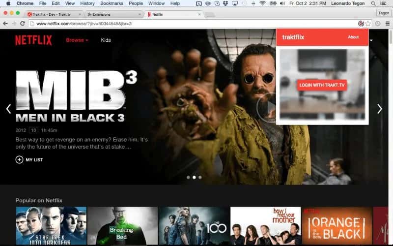 إضافات Chrome لجعل تجربة Netflix الخاصة بك مذهلة - اضافات 