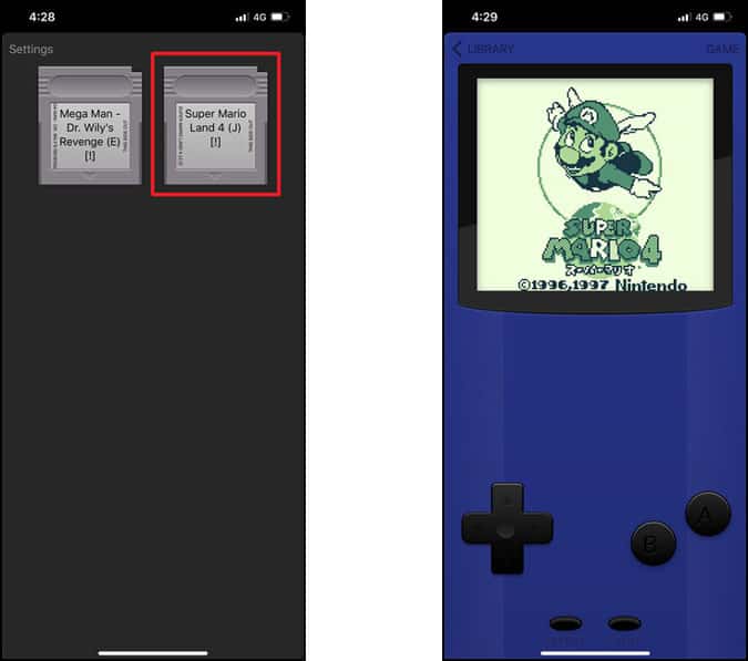 كيفية لعب ألعاب Gameboy على iPhone دون Jailbreak - iOS