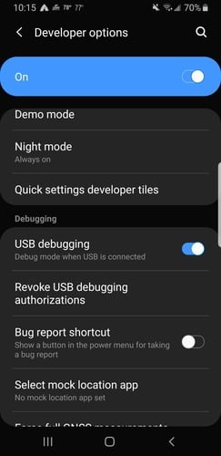 كيفية البدء باستخدام Android Debug Bridge (ADB) - Android