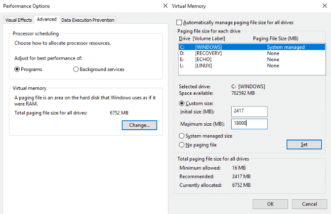 إصلاح إستخدام القرص بنسبة 100٪ في Windows 10 - الويندوز