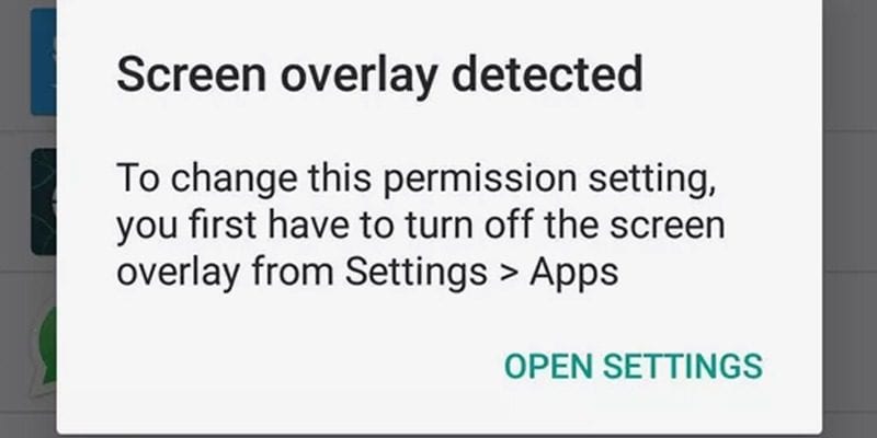 كيفية إصلاح خطأ "Screen Overlay Detected" على Android - Android