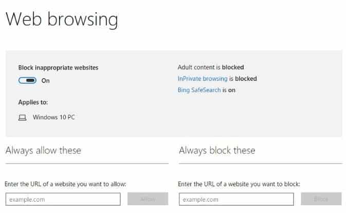 كيفية حظر المواد و المواقع الإباحية على Windows - مجانًا. - الويندوز