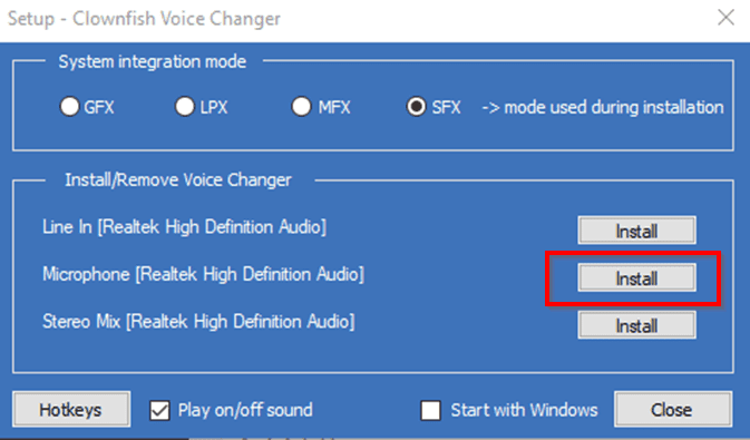 كيفية استخدام Clownfish كمغير صوت في الوقت الحقيقي لـ Discord و Fortnite - الويندوز