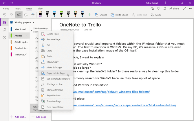 6 طرق لاستخدام Trello و OneNote معاً لتحسين الإنتاجية - شروحات
