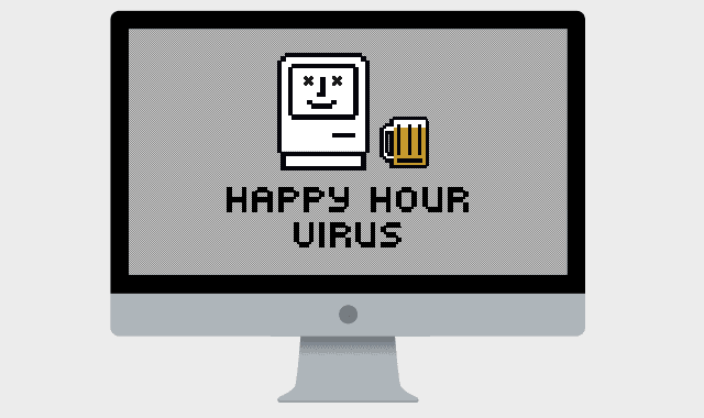 Happy Hour Virus يجعلك توهم أصدقائك بوجود خلل في الكمبيوتر لمغادرة العمل - مقالات