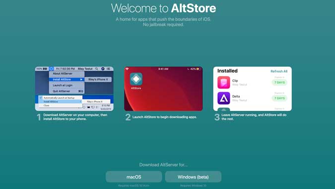 كيفية تثبيت AltStore على iPhone الخاص بك لتحميل التطبيقات الجانبية دون Jailbreak - iOS