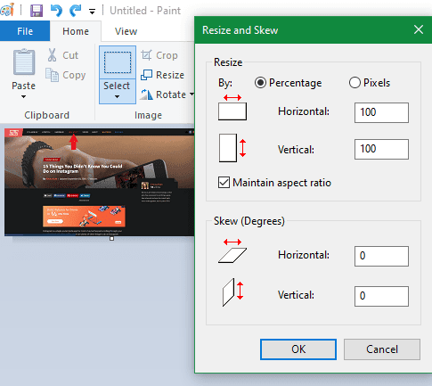 كيفية تحرير وتحسين لقطات الشاشة باستخدام MS Paint - الويندوز