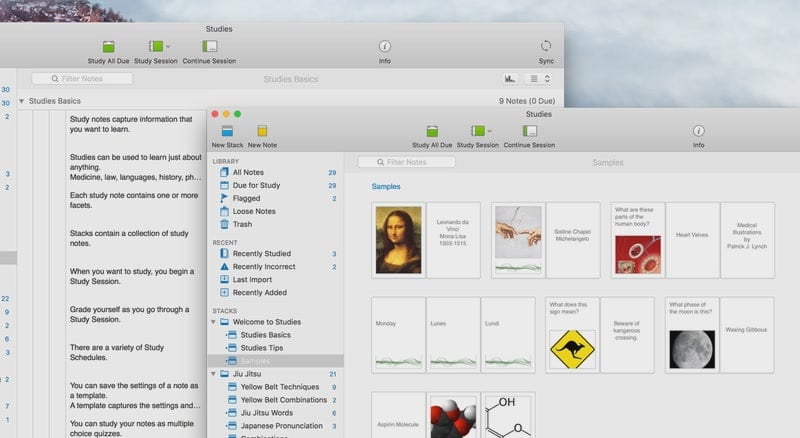 أفضل تطبيقات البطاقات التعليمية لنظام التشغيل Mac مع مقارنة بينها - Mac