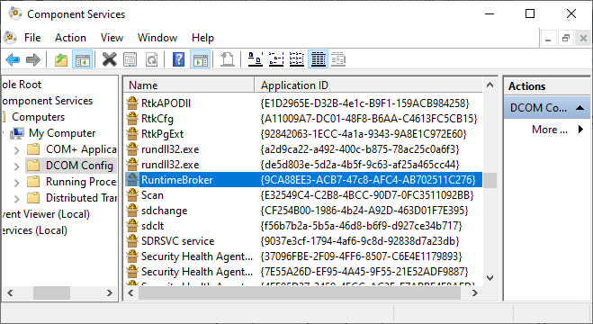 كيفية إصلاح خطأ DistributedCOM 10016 في نظام التشغيل Windows 10 - الويندوز