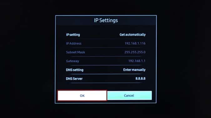 كيفية البحث عن عنوان IP لـ Samsung IP TV (или же أي تلفزيون) بدون جهاز التحكم عن بُعد - شروحات