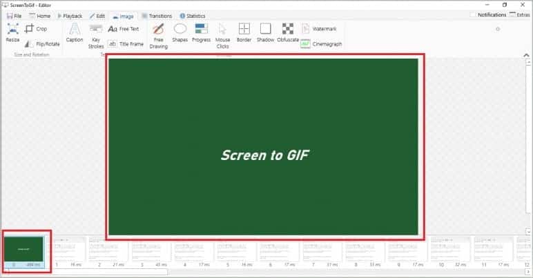 ScreenToGif - أفضل محرر لملفات GIF لنظام التشغيل Windows - الويندوز