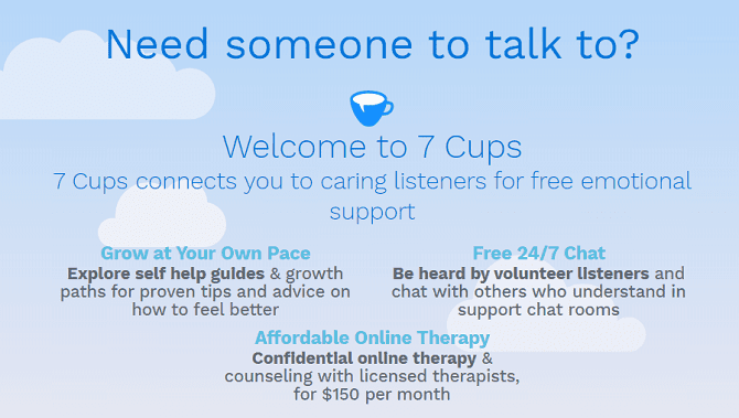 Free online self help chat