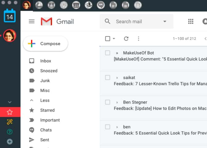 أفضل تطبيقات الـ Mac المفيدة التي تجلب Gmail إلى سطح المكتب - Mac