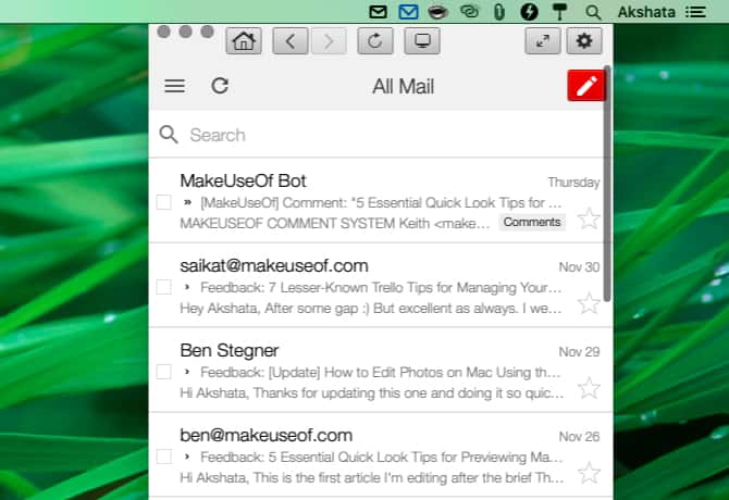 أفضل تطبيقات Mac المفيدة التي تجلب Gmail إلى سطح المكتب - Mac