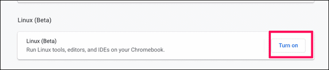 كيفية إعداد تطبيقات Linux واستخدامها على أجهزة Chromebook - Chromebook