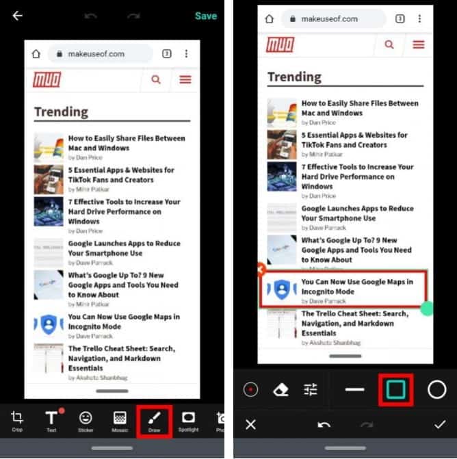 كيفية إضافة الشروح التوضيحية إلى لقطات الشاشة والصور على Android - Android