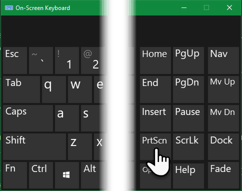 كيفية الحصول على لقطة شاشة على نظام Windows بدون زر Print Screen - الويندوز