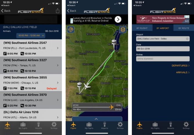 أفضل المواقع والتطبيقات لتتبع مسار وتفاصيل رحلات الطيران - Android iOS مواقع