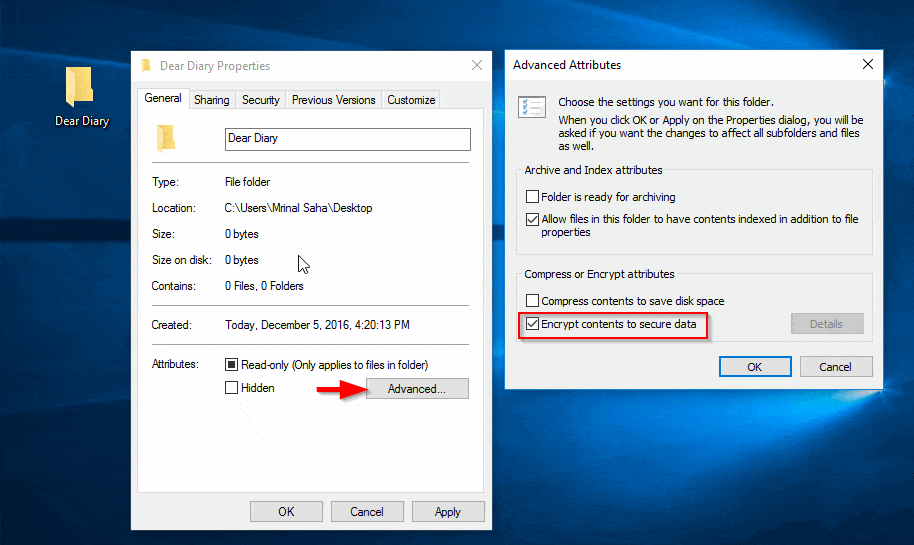 أفضل الطرق لحماية المجلدات بكلمة مرور في Windows - الويندوز