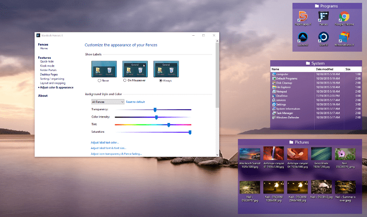 أضف المرح للشاشة مع الخلفيات الديناميكية لنظام التشغيل Windows 10 - الويندوز