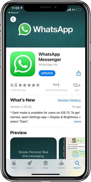 كيفية تمكين الوضع المظلم على WhatsApp لنظام Android  و iOS - Android iOS Whatsapp