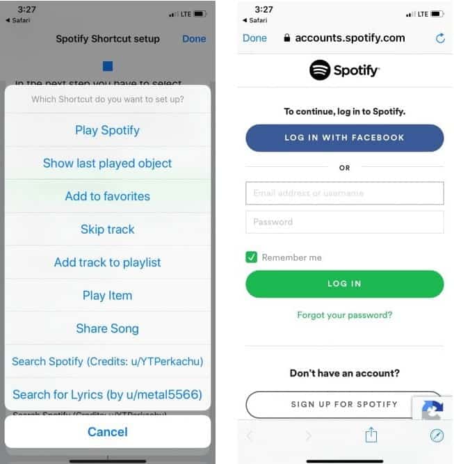 كيفية استخدام اختصارات Siri مع Spotify - iOS