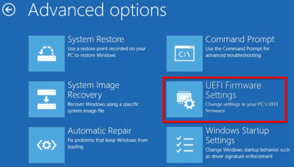 كيفية الوصول إلى BIOS على جهاز كمبيوتر يعمل بنظام Windows 8/10 - الويندوز