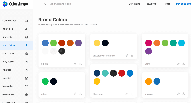 Meilleures applications pour trouver les meilleurs schémas de couleurs et dégradés pour tout projet - Sites