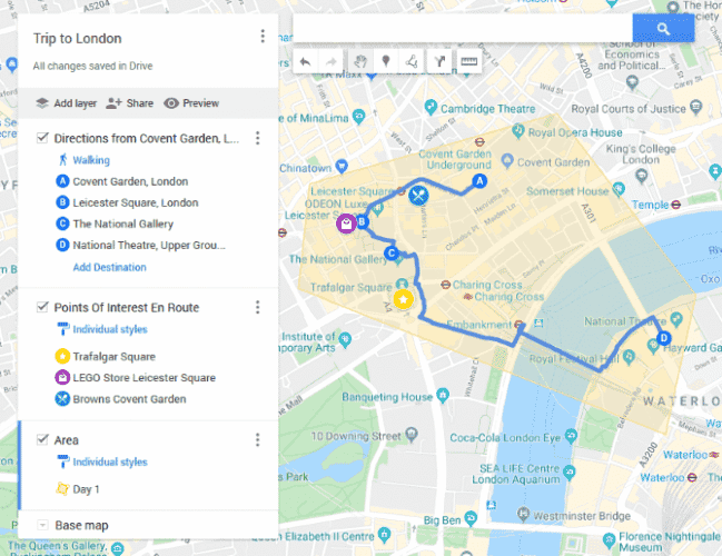 كيفية إنشاء خرائط Google التعاونية المُشتركة - شروحات