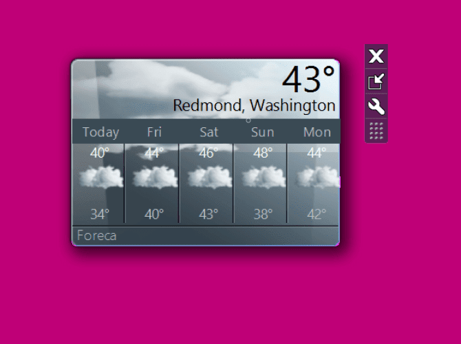 أفضل أدوات الطقس المُصغرة لسطح المكتب لـ Windows - الويندوز
