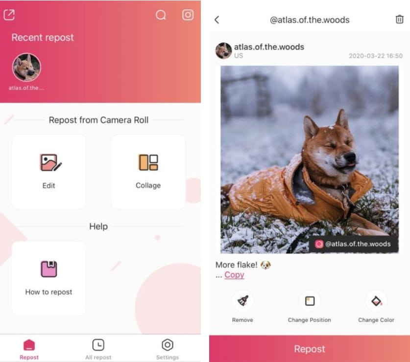 أفضل تطبيقات إعادة النشر على Instagram لأجهزة Android و iPhone - Android Instagram iOS