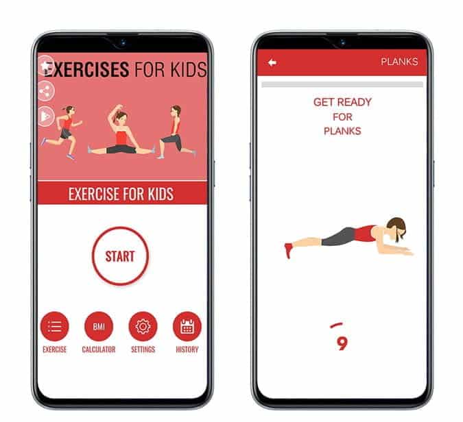 أفضل تطبيقات التدريب والتمارين للأطفال لإبقائهم نشطين - Android iOS