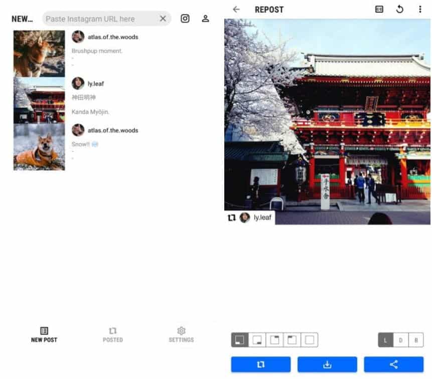 أفضل تطبيقات إعادة النشر على Instagram لأجهزة Android و iPhone - Android Instagram iOS