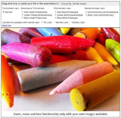 أفضل محاكيات عمى الألوان سهلة الاستخدام عبر الإنترنت - مواقع