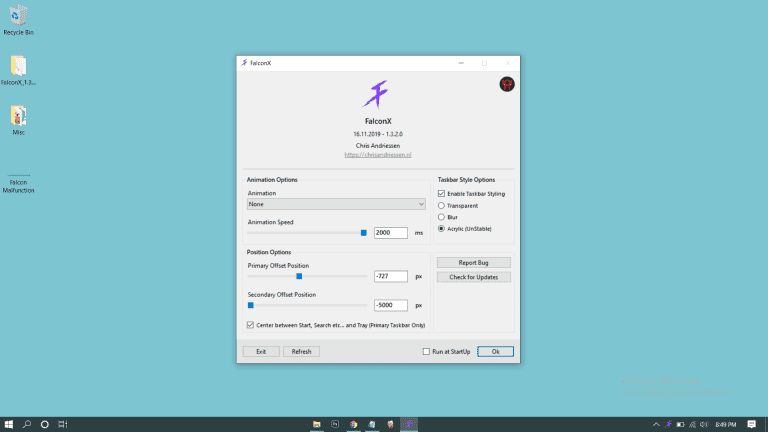 كيفية توسيط أيقونات شريط المهام في Windows 10 - الويندوز