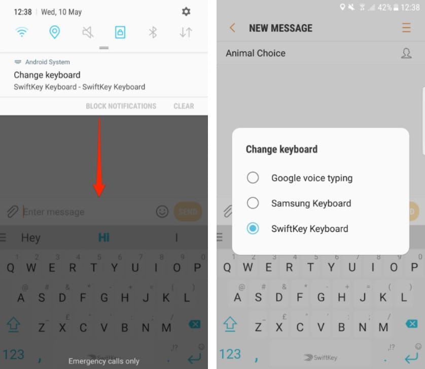 كيفية تغيير لوحة مفاتيح Android لإدخال النص بكفاءة - Android