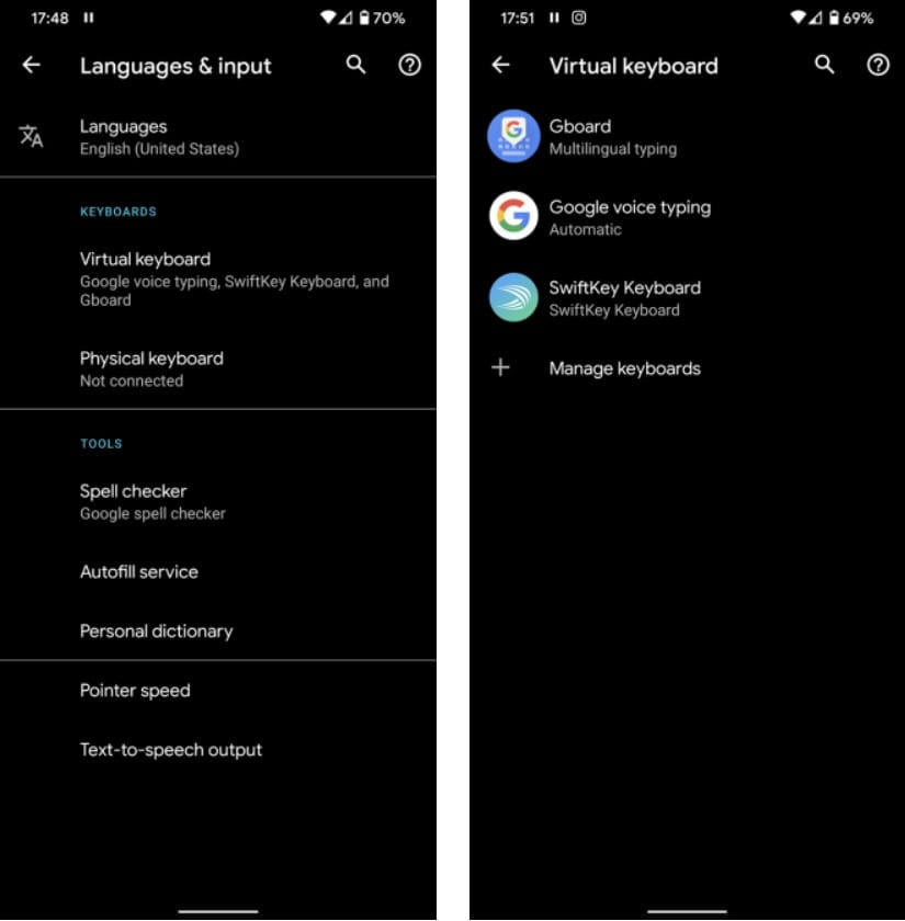 كيفية تغيير لوحة مفاتيح Android لإدخال النص بكفاءة - Android