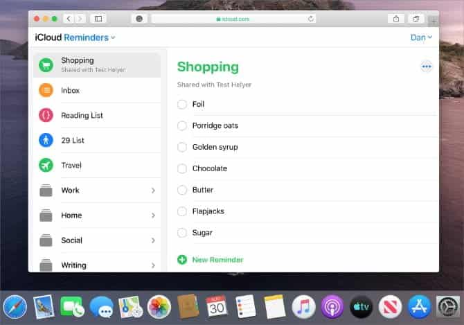 استخدام Apple Reminders و Siri لإنشاء قوائم التسوق على iPhone - iOS
