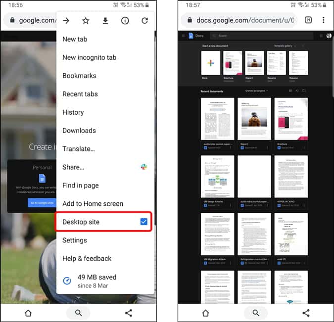 كيفية تنزيل الصور من محرر مستندات Google - Google Office Suite