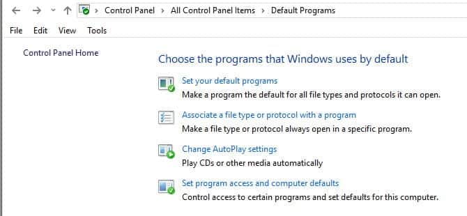 كيفية تغيير التطبيقات والإعدادات الافتراضية في Windows 10 - الويندوز