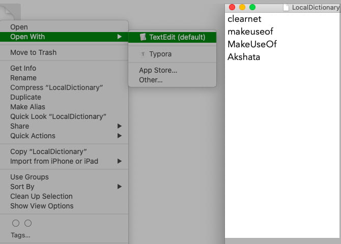 كيفية إضافة وإزالة الكلمات المُخصصة في القاموس المُدمج على Mac - Mac