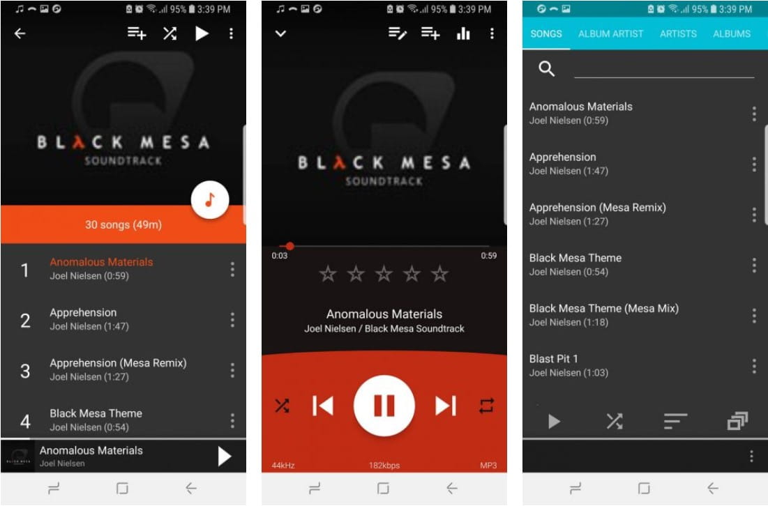 أفضل تطبيقات تشغيل الموسيقى في وضع عدم الإتصال لنظام Android - Android