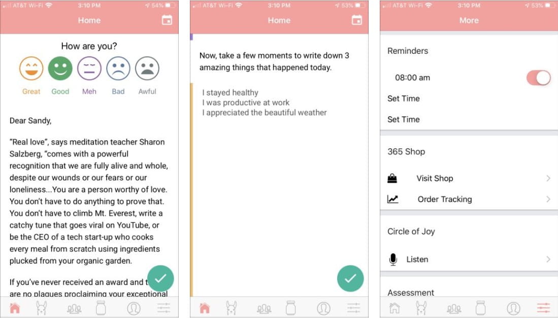 أفضل تطبيقات مذكرات يوميات الامتنان لمستخدمي iPhone و Android - Android iOS