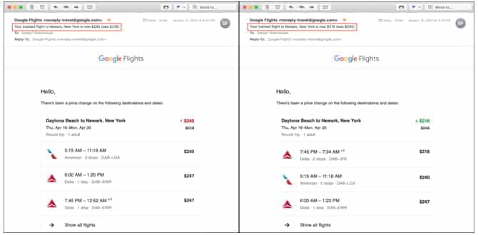 كيفية العثور على رحلات الطيران الرخيصة مع تنبيهات Google Flight - مقالات