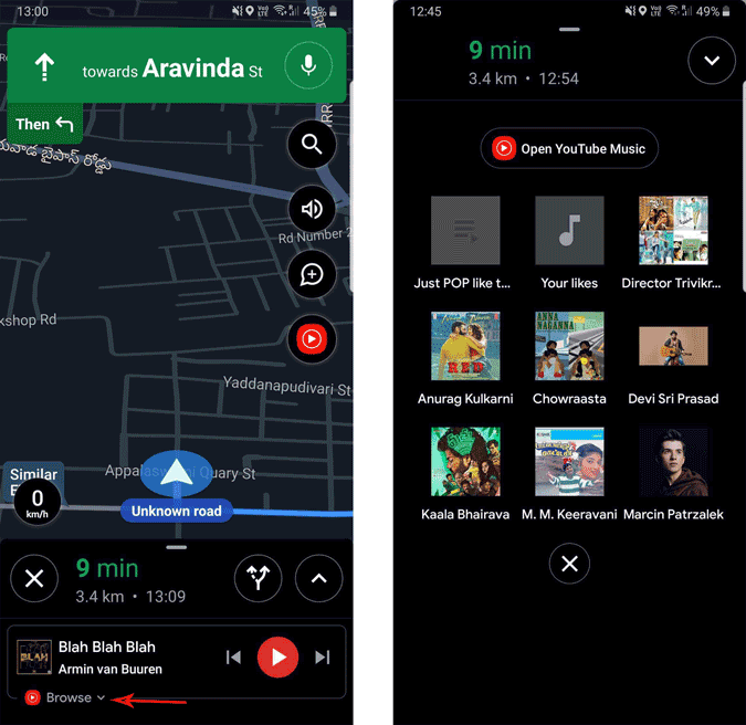 كيفية توصيل YouTube Music بخرائط Google في Android و iOS - شروحات