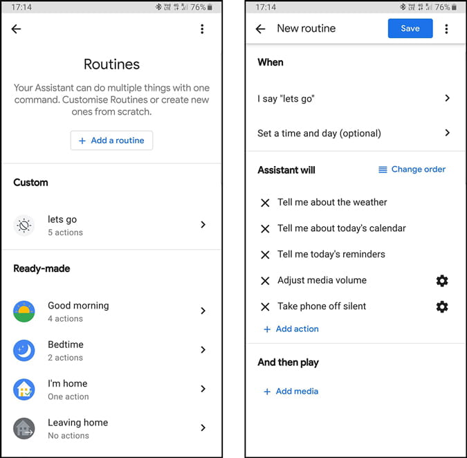 كيفية إضافة اختصارات مساعد Google إلى الشاشة الرئيسية - Android