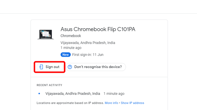 كيفية تسجيل الخروج من الحساب الأساسي على Chromebook - Chromebook