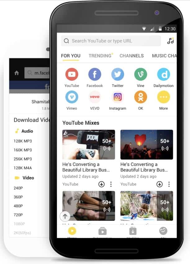 مراجعة تطبيق Snaptube: أفضل تطبيق لتنزيل الفيديوهات من الشبكات الإجتماعية على Android - مراجعات