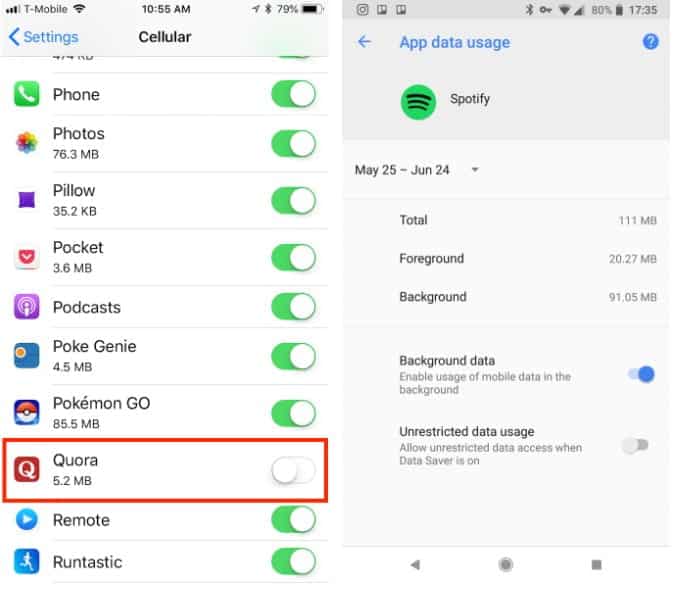 أفضل الخطوات لتسريع اتصال البيانات الخلوية البطيء - Android iOS