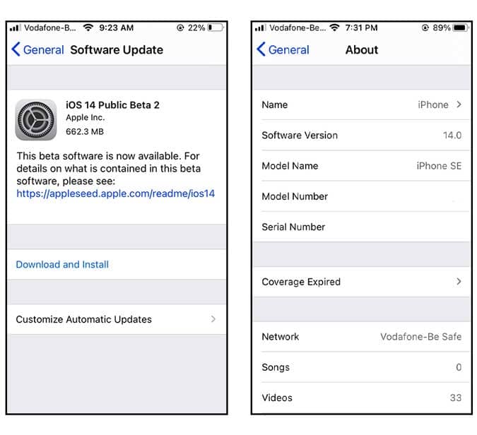 كيفية الحصول على الإصدار التجريبي العام من iOS 14 على iPhone الخاص بك؟ - iOS